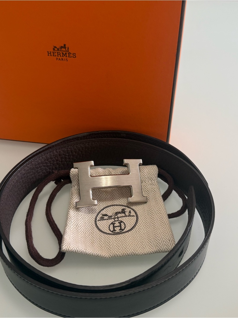 Hermes H Buckle and Belt